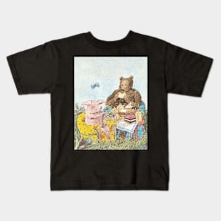 Pig and Bear Kids T-Shirt